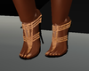 Tan Leather Club Sandals