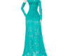 Blue Lace Gown