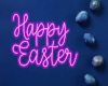 Neon Happy Easter Sign