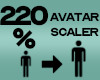 Avatar Scaler 220%