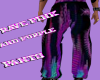 rave pink&purple pants