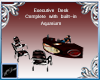 Executive Desk w/ Aquari