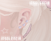 𝘐𝘚 Lilac Earrings