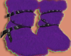 dark purple faux