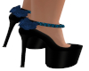 Blue Rose Heels