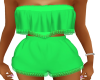 Green Short Outfit