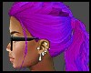 P. Mumbi purple hair