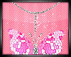 <P>Butterfly Necklace S