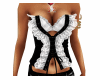 corset top B/W