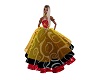 Kid's Black/Red Gown