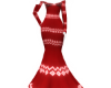 Red Christmas Glow Gown