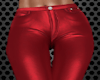 Red leather Pants