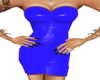 Blue PVC Dress