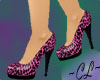 Pump Pink Leopard Heel
