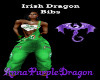 Irish Dragon Bibs