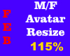 115% Avatar Scaler M/F