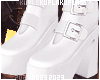 $K White Boots