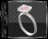 Pink Diamond Wed Ring F