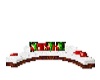 White Christmas Couch