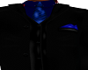 $Black with blue suit