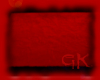 (GK) Red Fur Rug