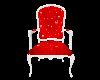 Red/Wht Hearts Armchair