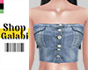 ❡ Shara Denim - Top