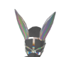 holo bunny mask