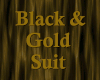 Black & Gold Suit