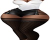 White Top/Black Shorts