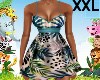 Jungle Print Dress XXL