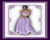 purple boho dress