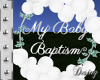 Baby Baptism Balloons