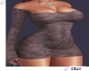 [LS]Melody pink knitted