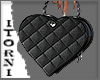 Black Valentine Bag