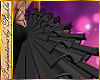 I~Lyr  Blk Ruffle Bustle