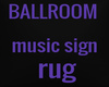 ballroom rug purple