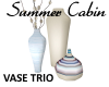 *T* Summer Vase Trio