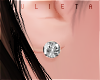 J! Diamond earrings
