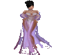 Airy lilac lace dress UA