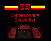 Contemporary Couch Set