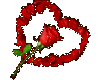 Valentine Rose Heart