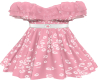 Zoey Pink Flower Dress