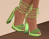 Green Shiny Shoes