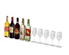 CK Bottles and Glasses
