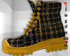 Yellow Checkered boots