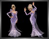 SL Bow Gown Purple