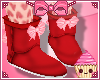 ! Red Pink  Boots 