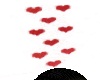 Hearts above head sign