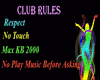 SL Club Welcome/ Rules